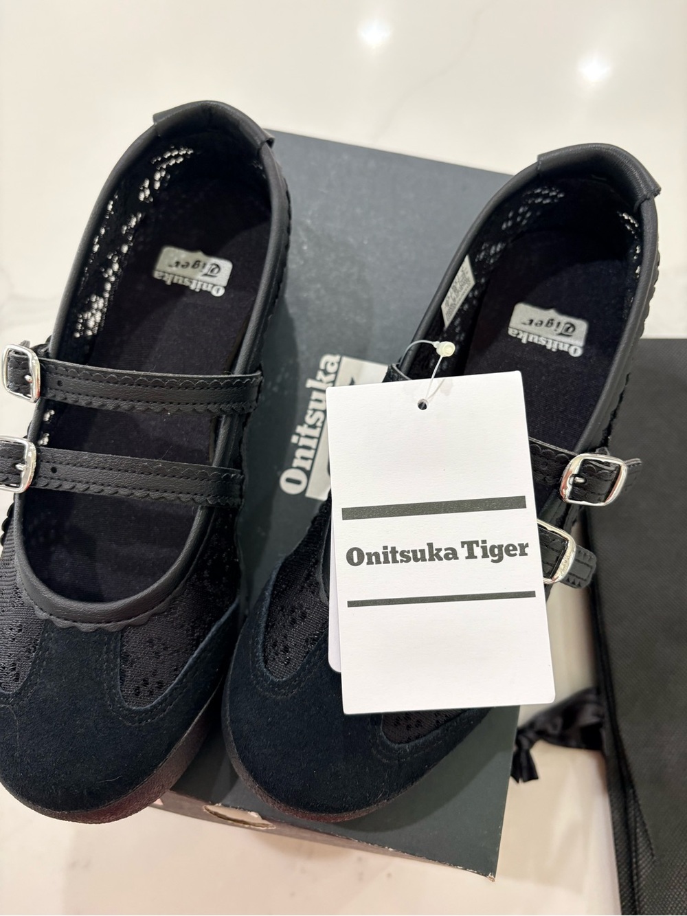 Onitsuka Tiger Mexico 66 Jacquard Ballet Flats - Picture 10 of 11